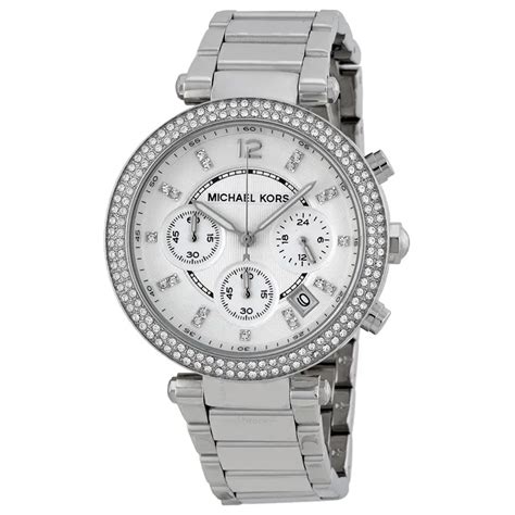 michael kors parker white ceramic watch|Michael Kors mk5353 best price.